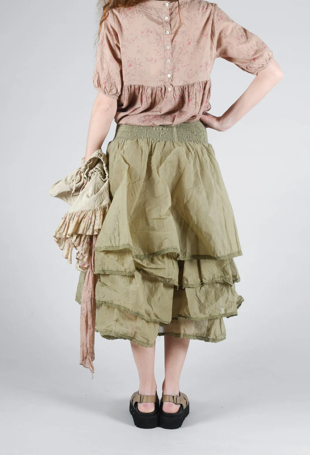 Madeleine Skirt in Almond