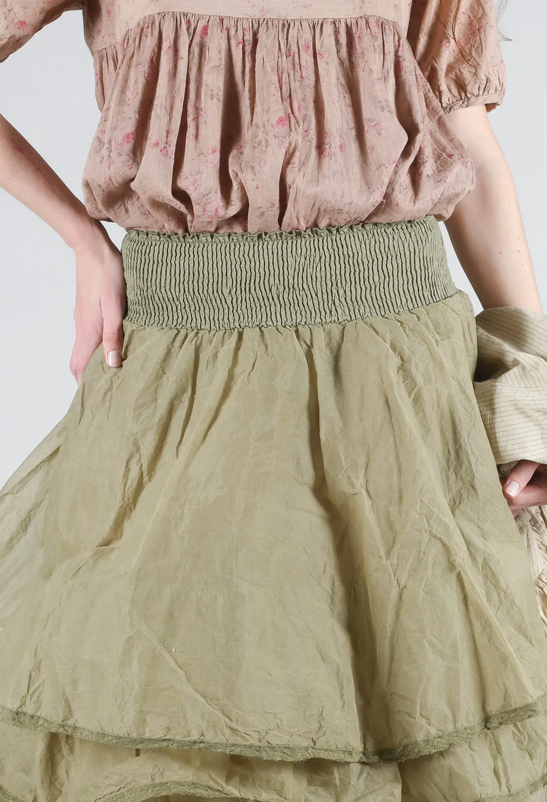 Madeleine Skirt in Almond