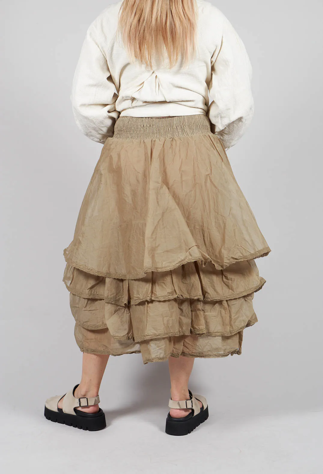 Madeleine Skirt in Almond