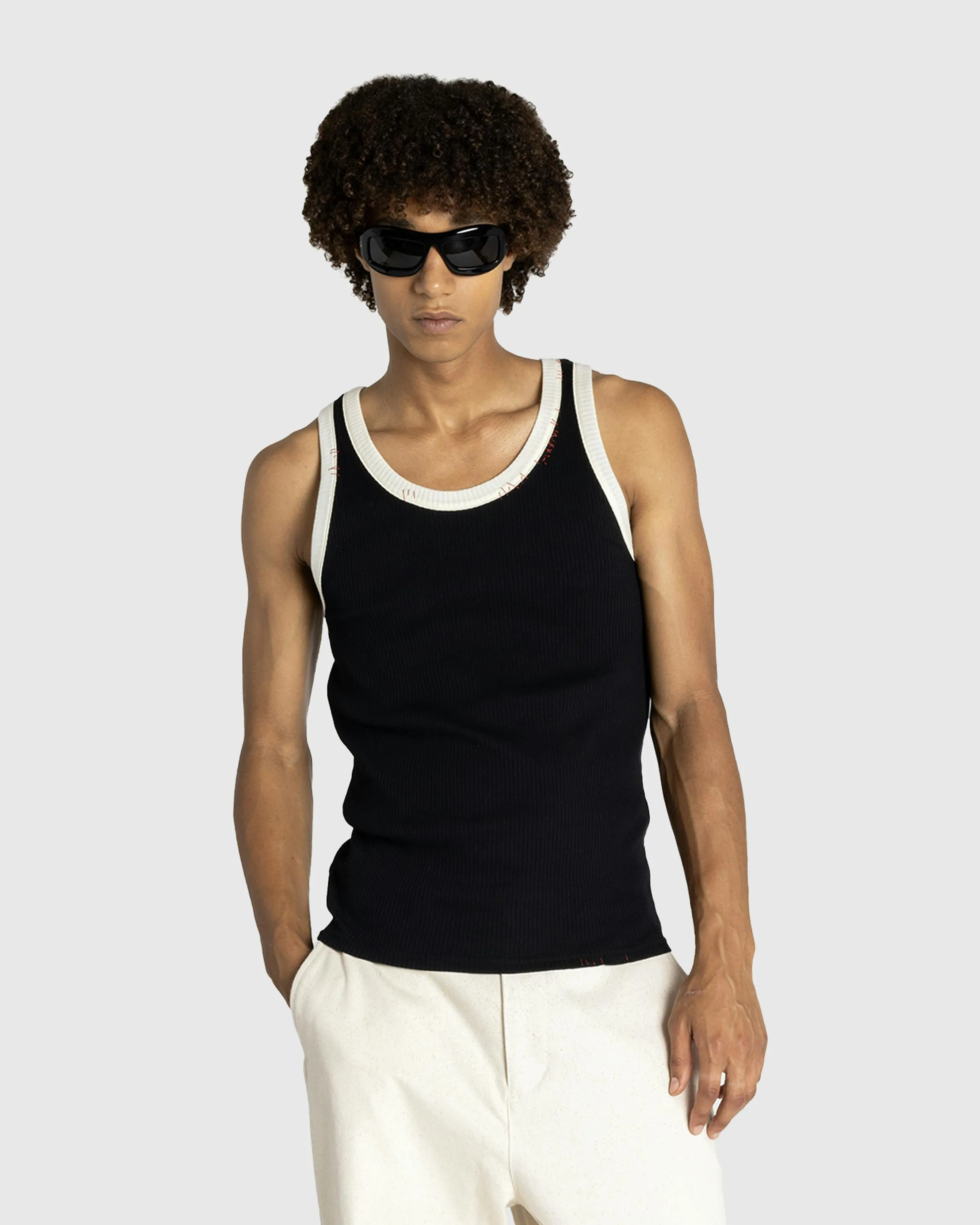 Marni – Knit Tank Top Black | Highsnobiety Shop