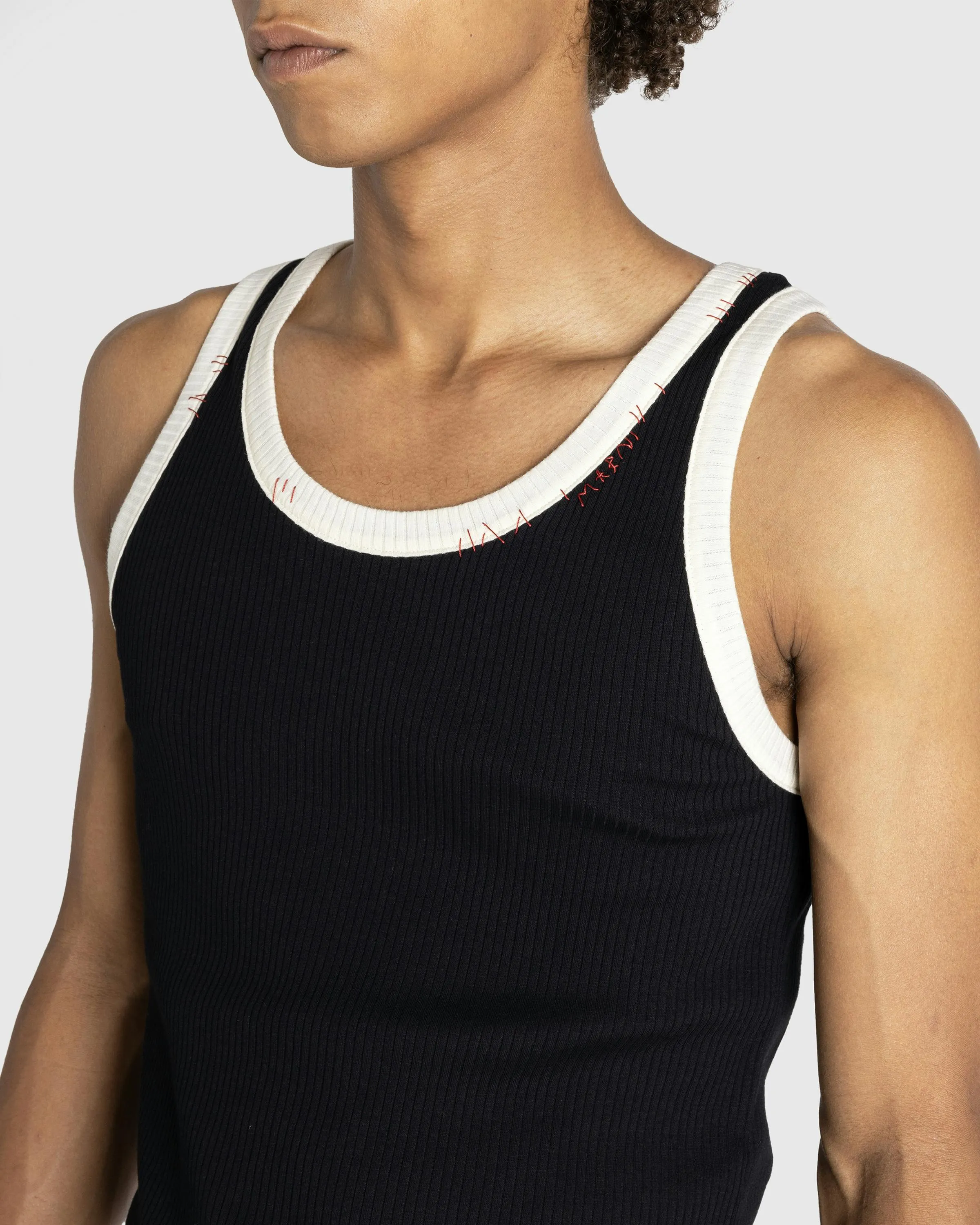 Marni – Knit Tank Top Black | Highsnobiety Shop