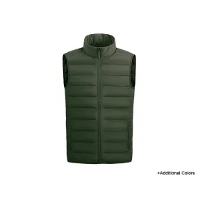 Men’s Full-Zip Lightweight Puffer Vest Jacket