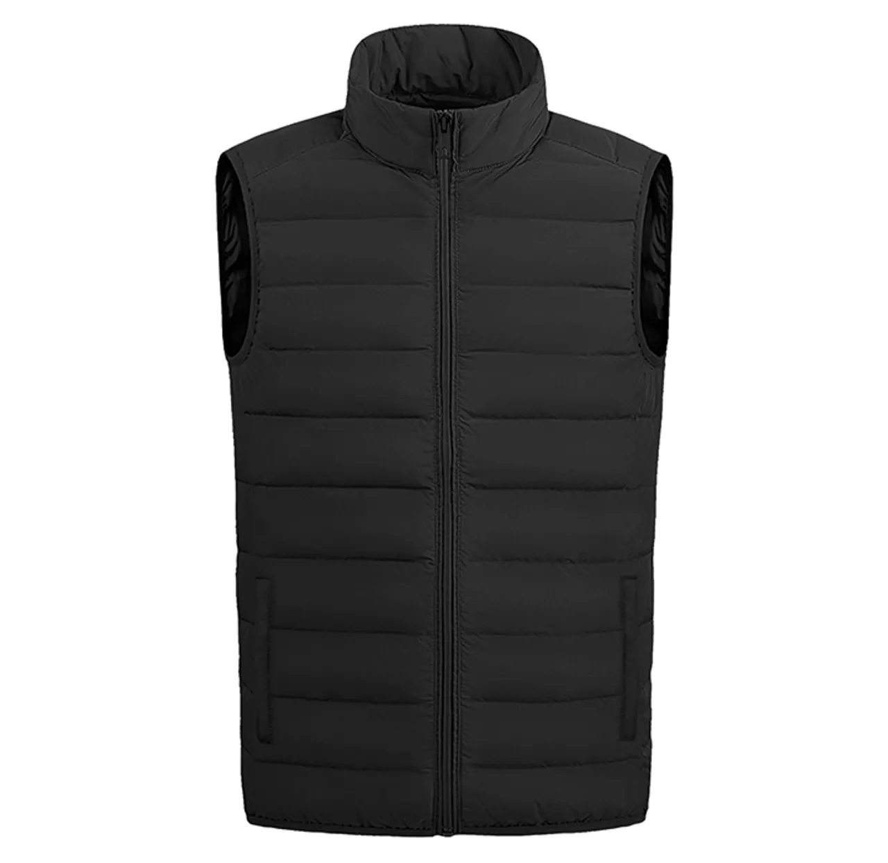 Men’s Full-Zip Lightweight Puffer Vest Jacket