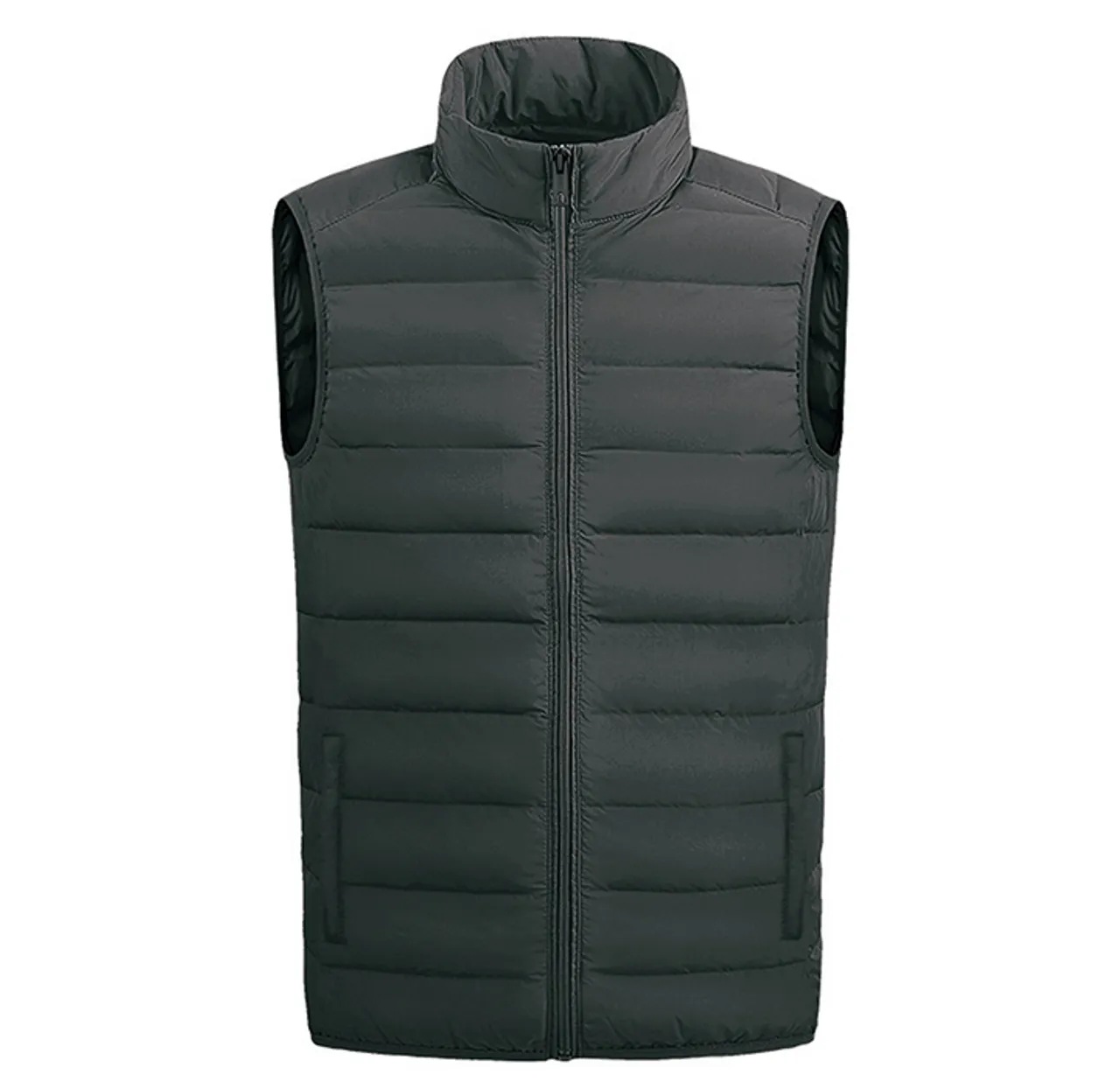 Men’s Full-Zip Lightweight Puffer Vest Jacket