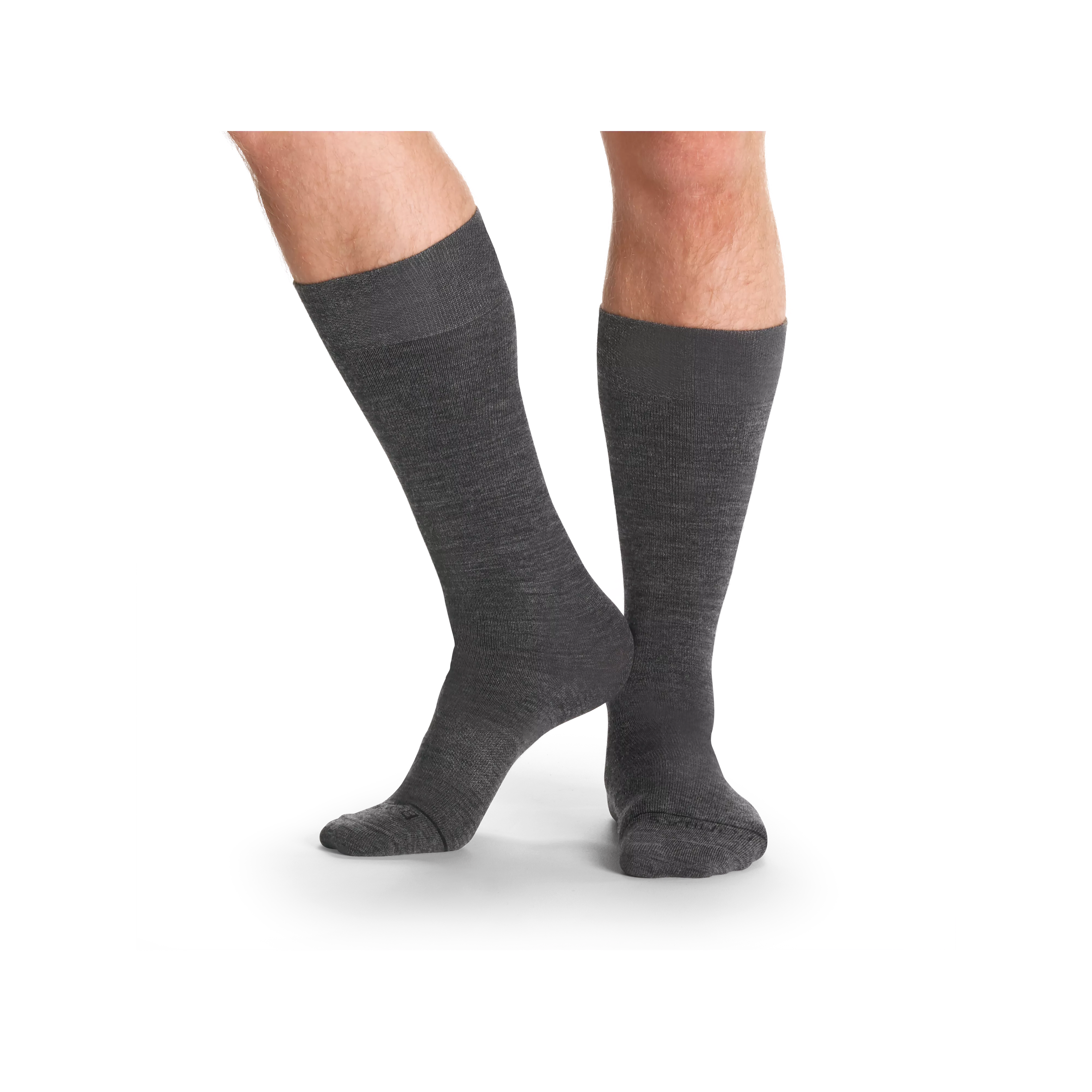 Men's Merino Wool Blend Dress Over the Calf Socks