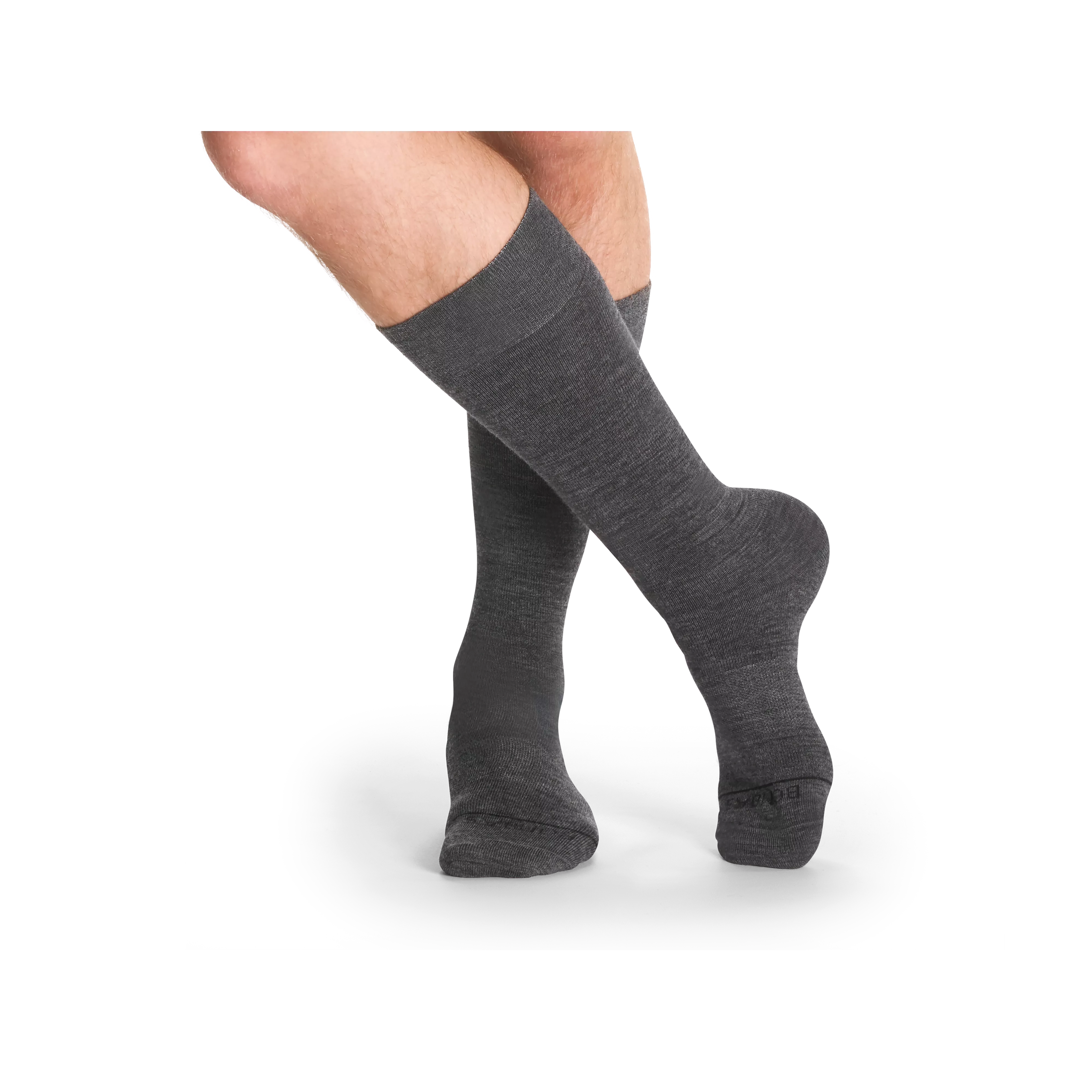 Men's Merino Wool Blend Dress Over the Calf Socks