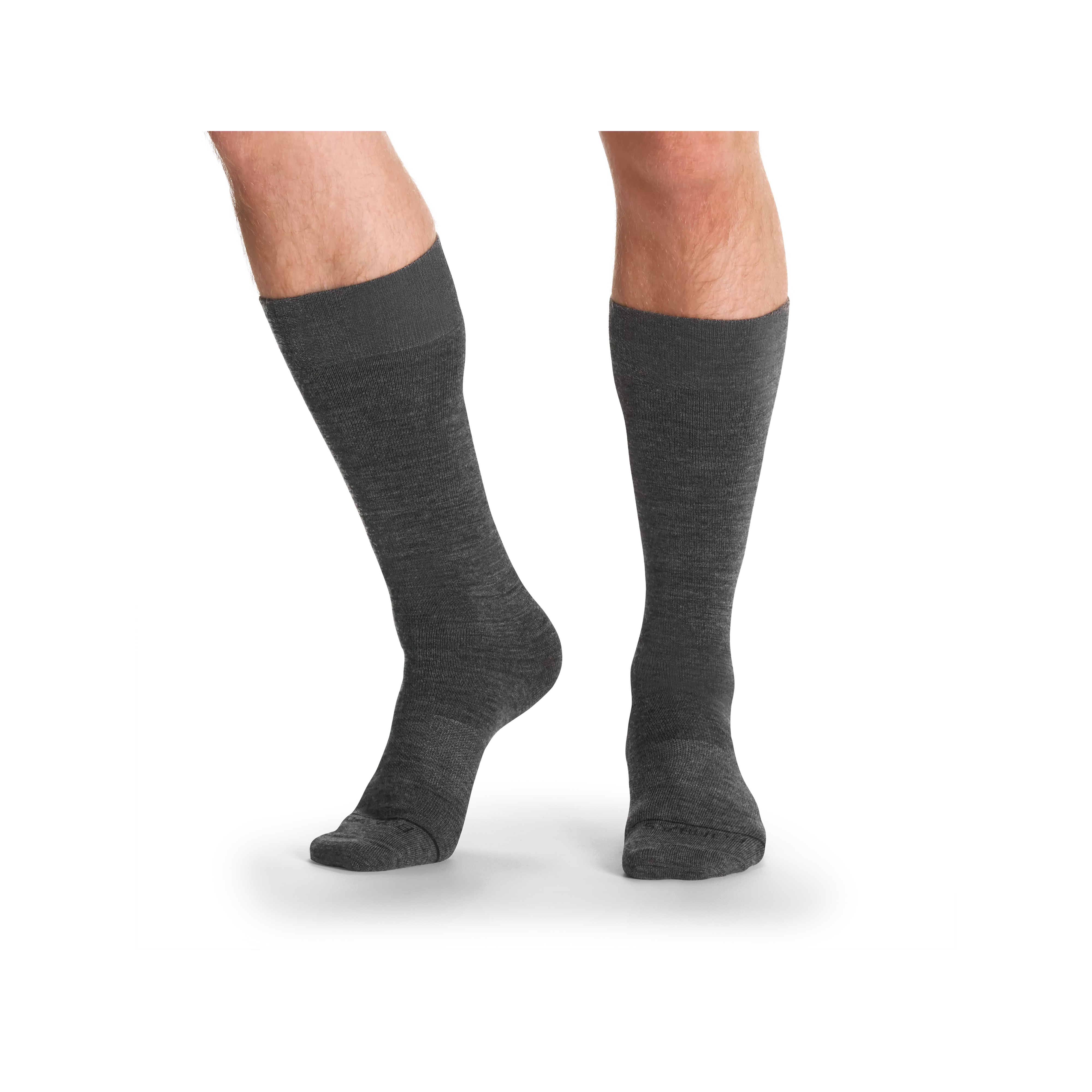 Men's Merino Wool Blend Dress Over the Calf Socks