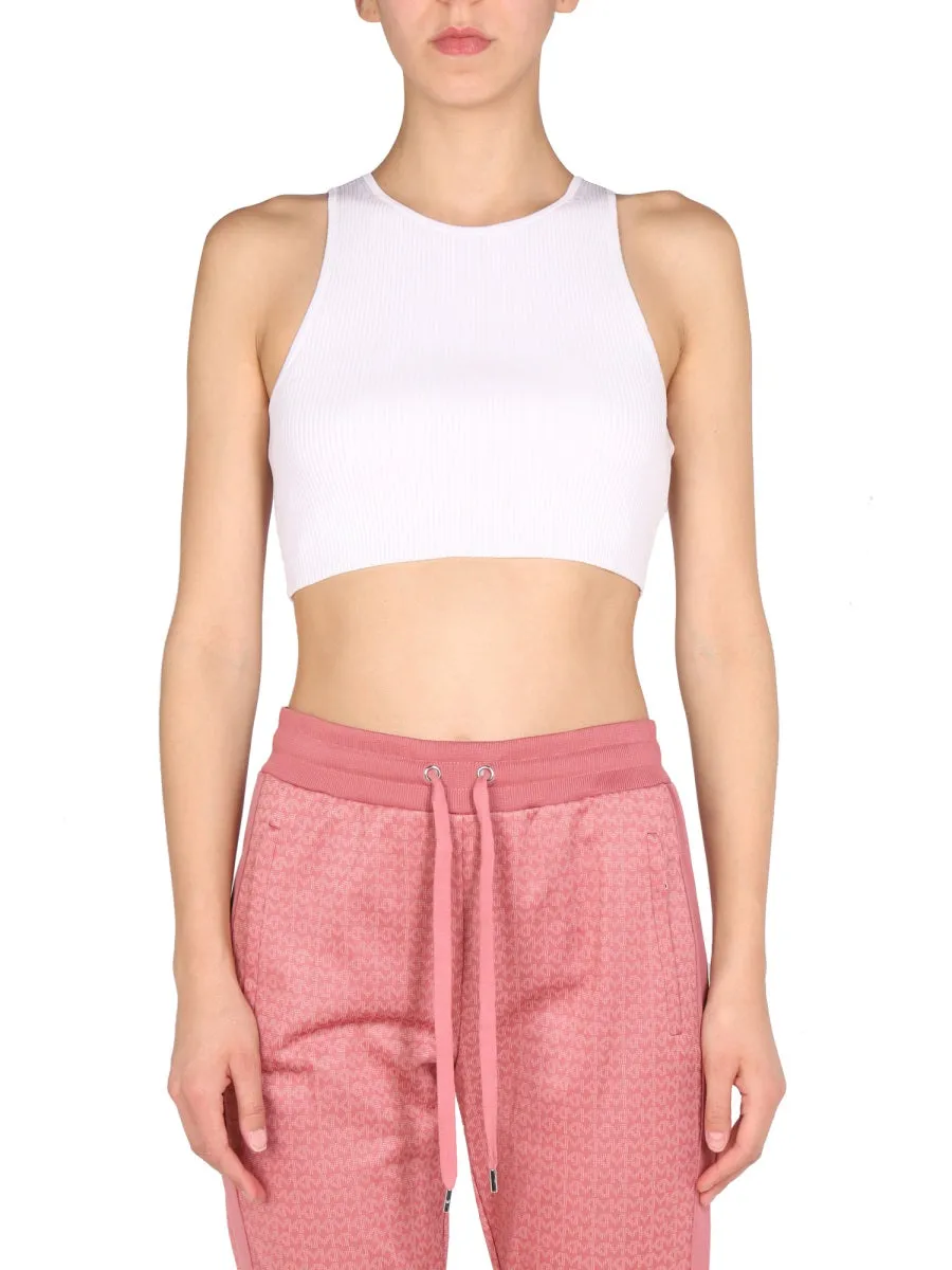 Michael Michael Kors Crewneck Cropped Tank Top