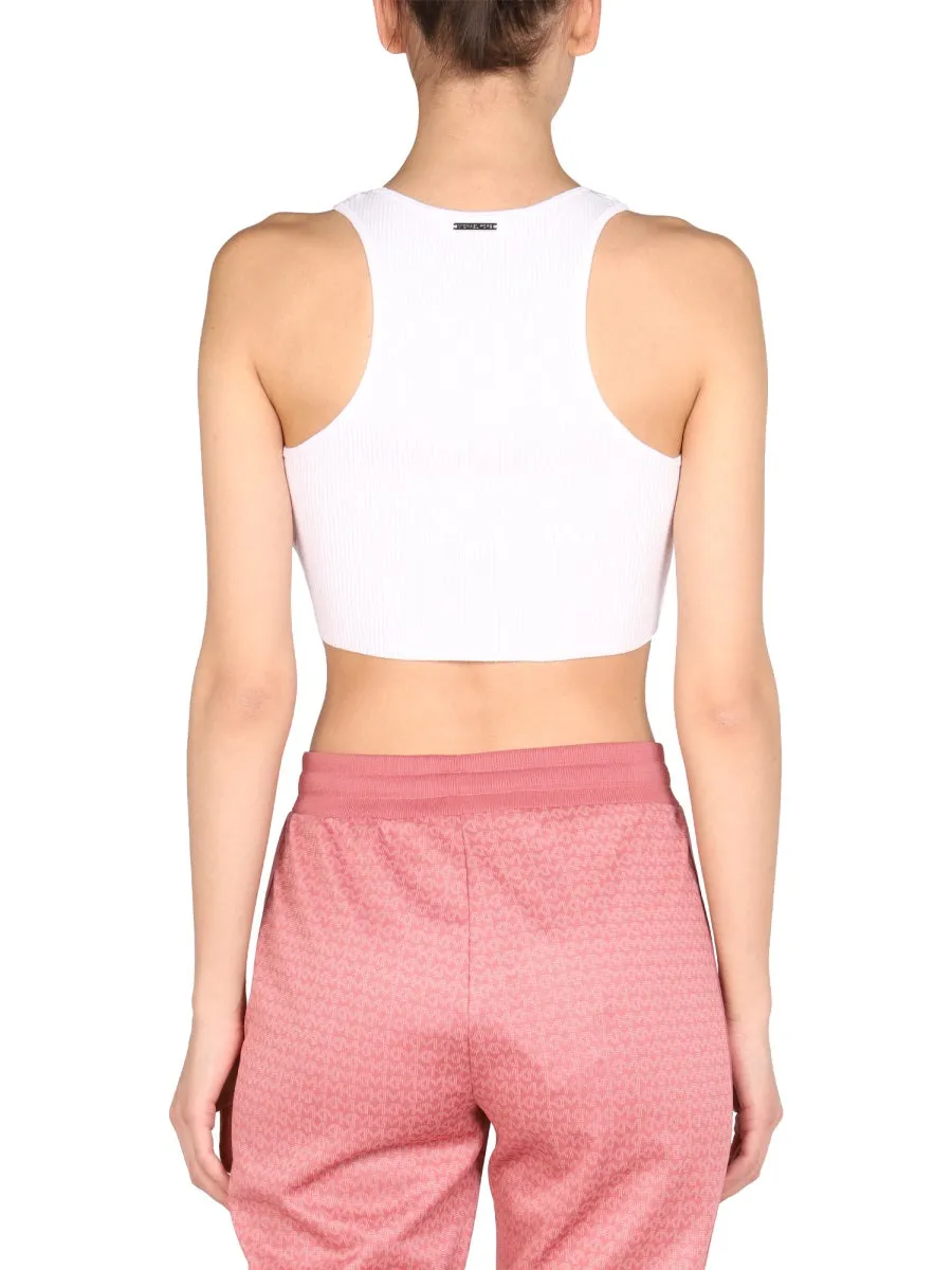 Michael Michael Kors Crewneck Cropped Tank Top