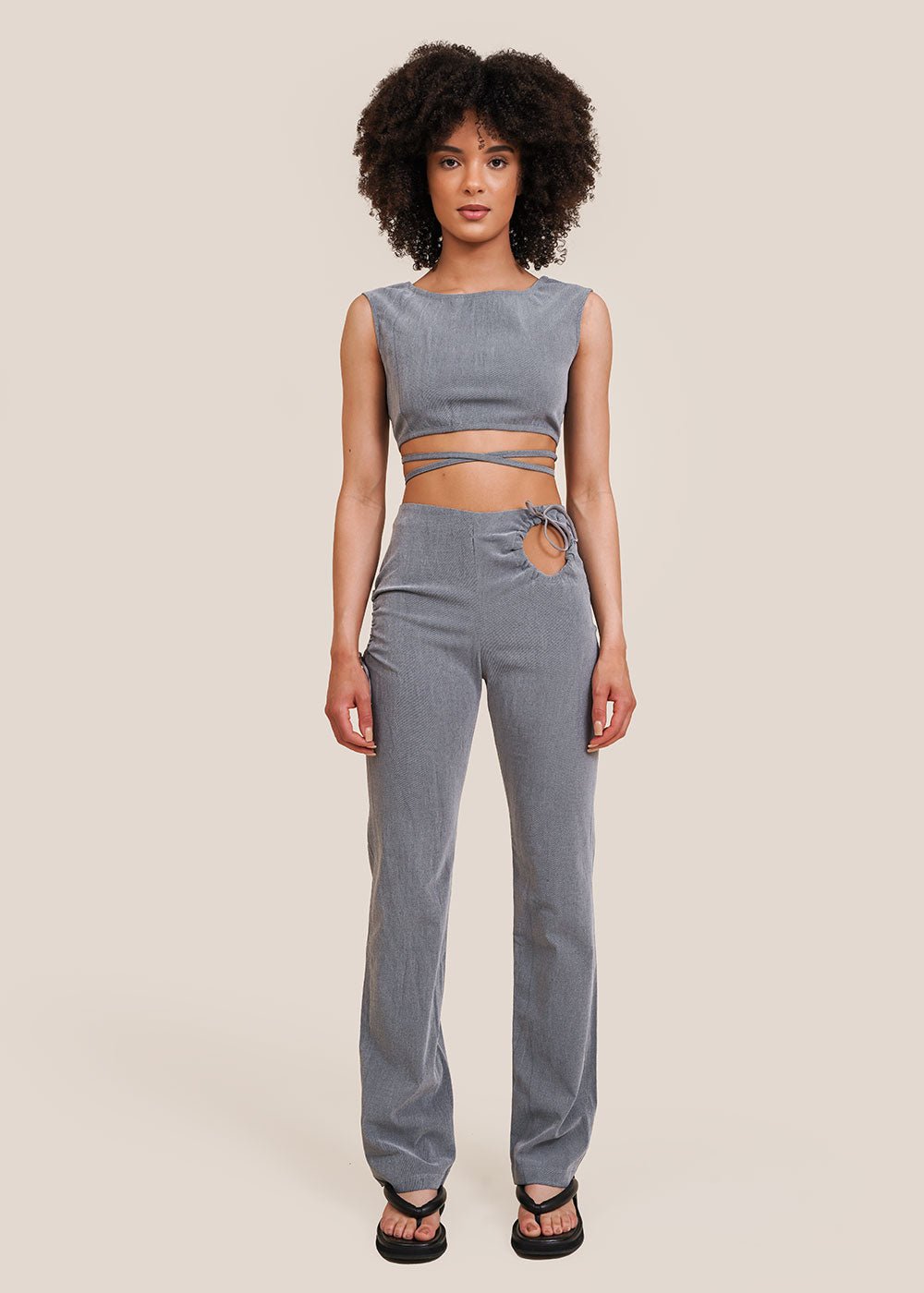 Mid Grey Sasha Top