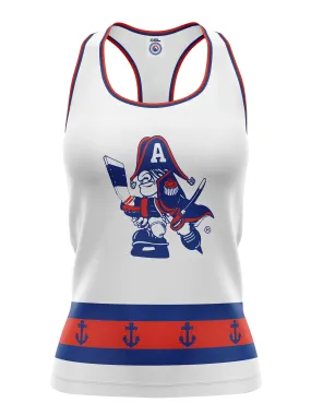 Milwaukee Admirals Retro Women's Racerback Hockey Tank