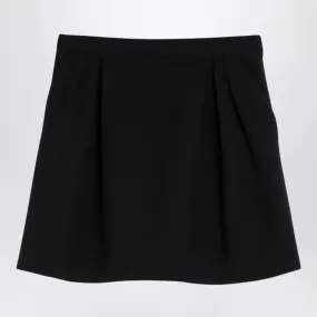 MINI WRAP SKIRT IN PIED DE POULE