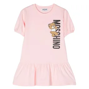 Moschino Dress Logo Pink