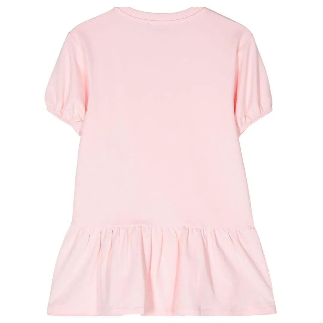 Moschino Dress Logo Pink