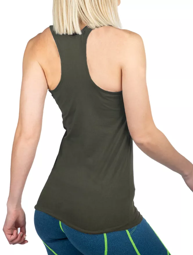 NEW! 2-pc Women's SOFTTECH RACERBACK TANK TOP Made in USA 034TBKA WSI