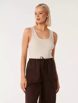 Nori Scoop Front Tank Top