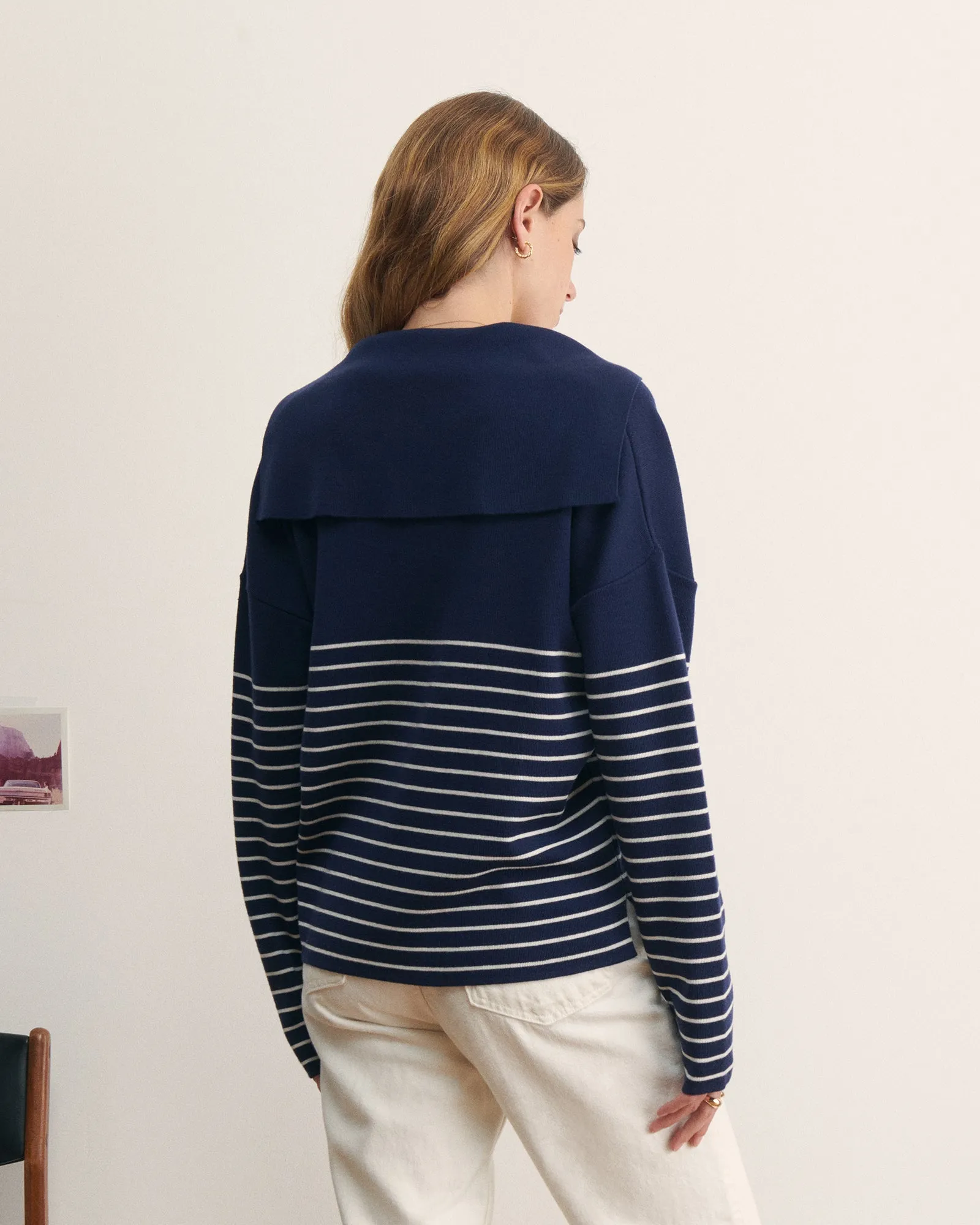 Patch Coeur chaffault wool sweater