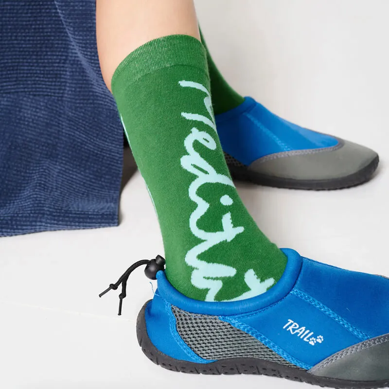 Photosynthesis Dress Socks - Spruce