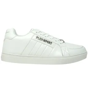 Plein Sport Block Logo White Sneakers