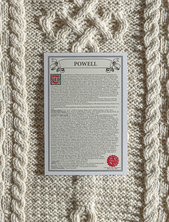 Powell Clan Scarf