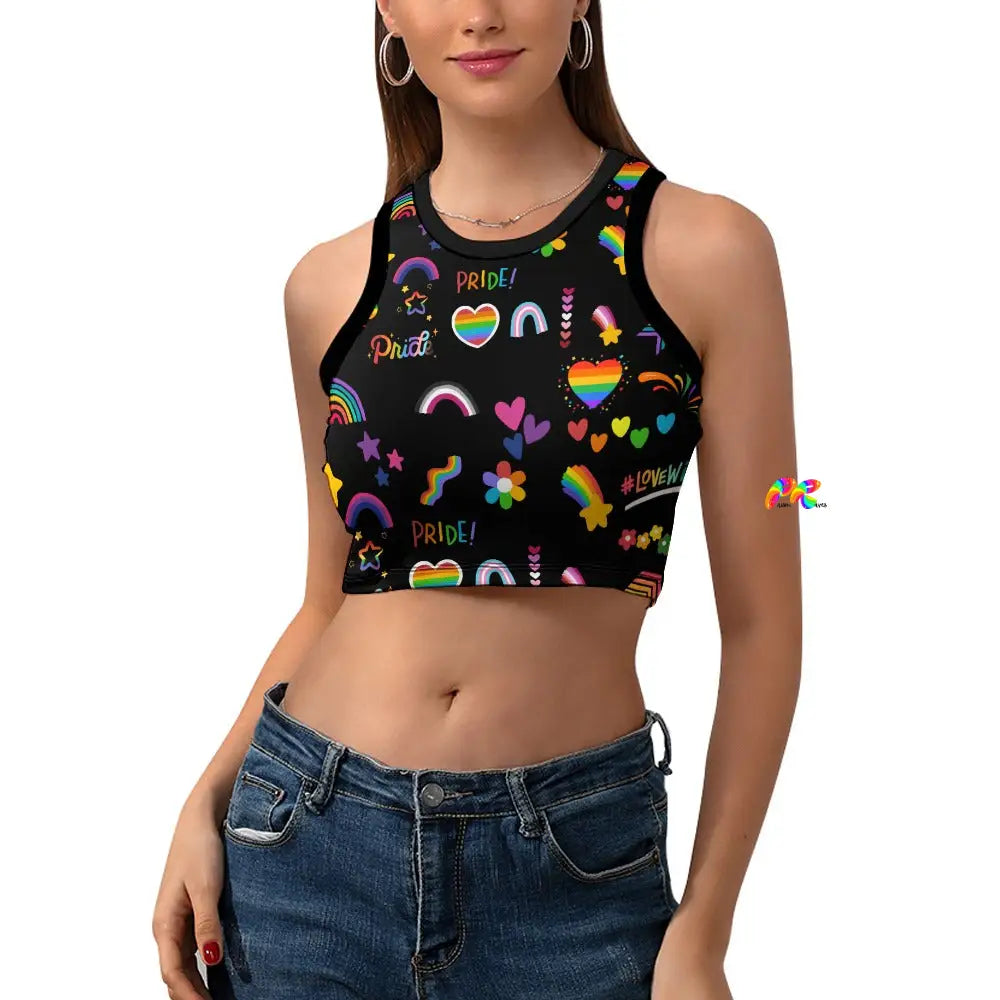 Pride Cropped Tank Top