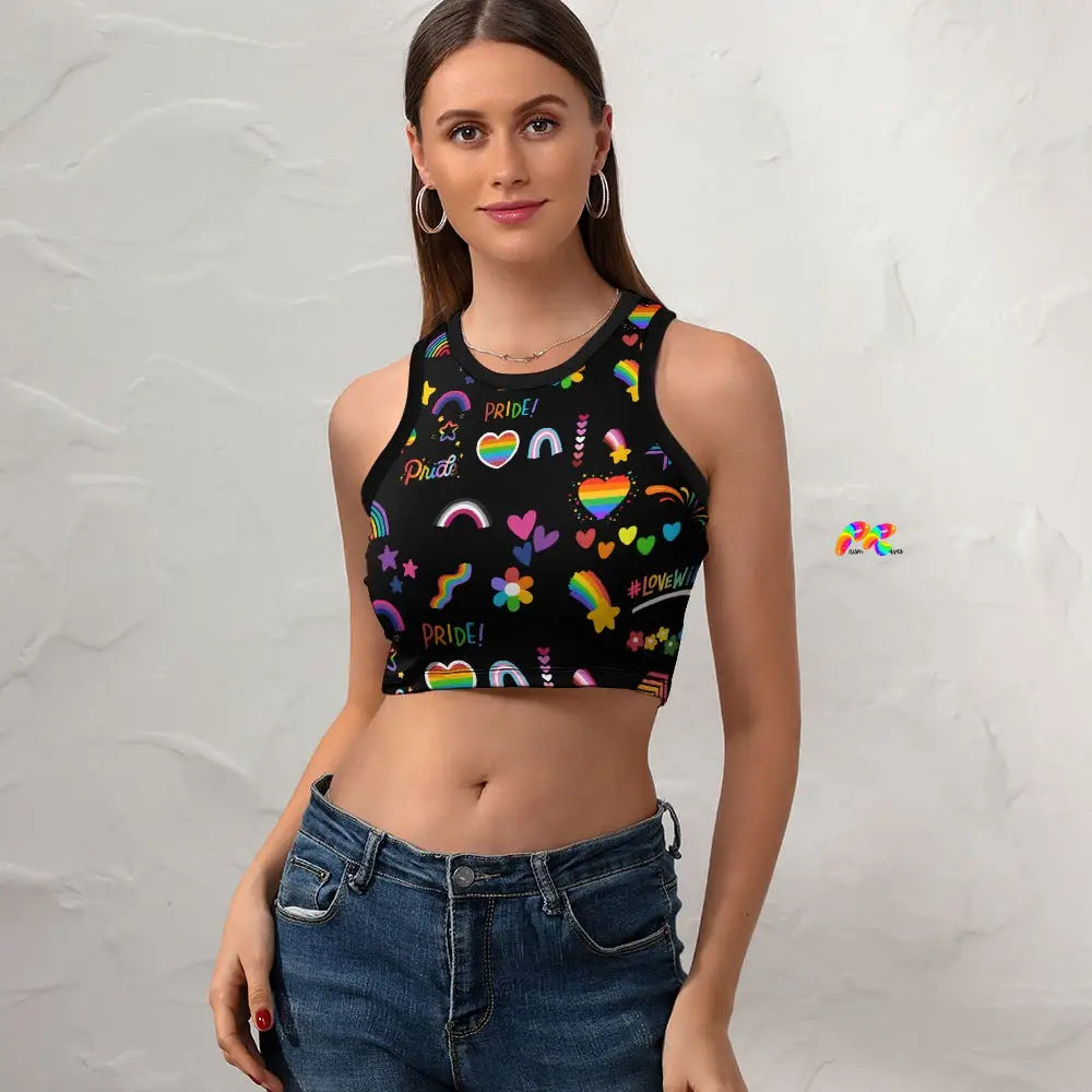 Pride Cropped Tank Top