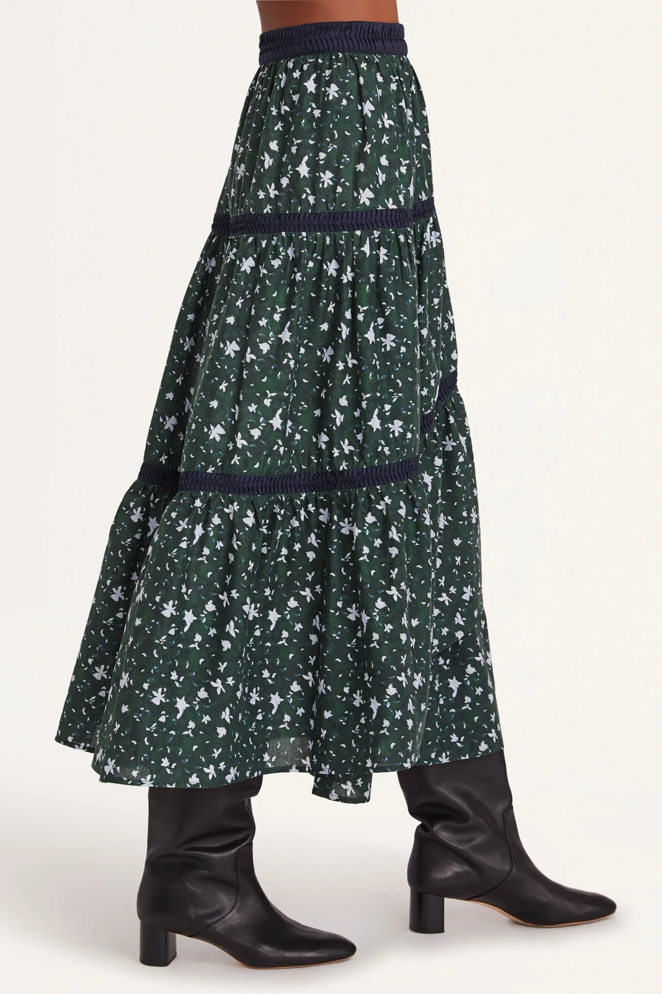 Prins Skirt in Forest Floral Print