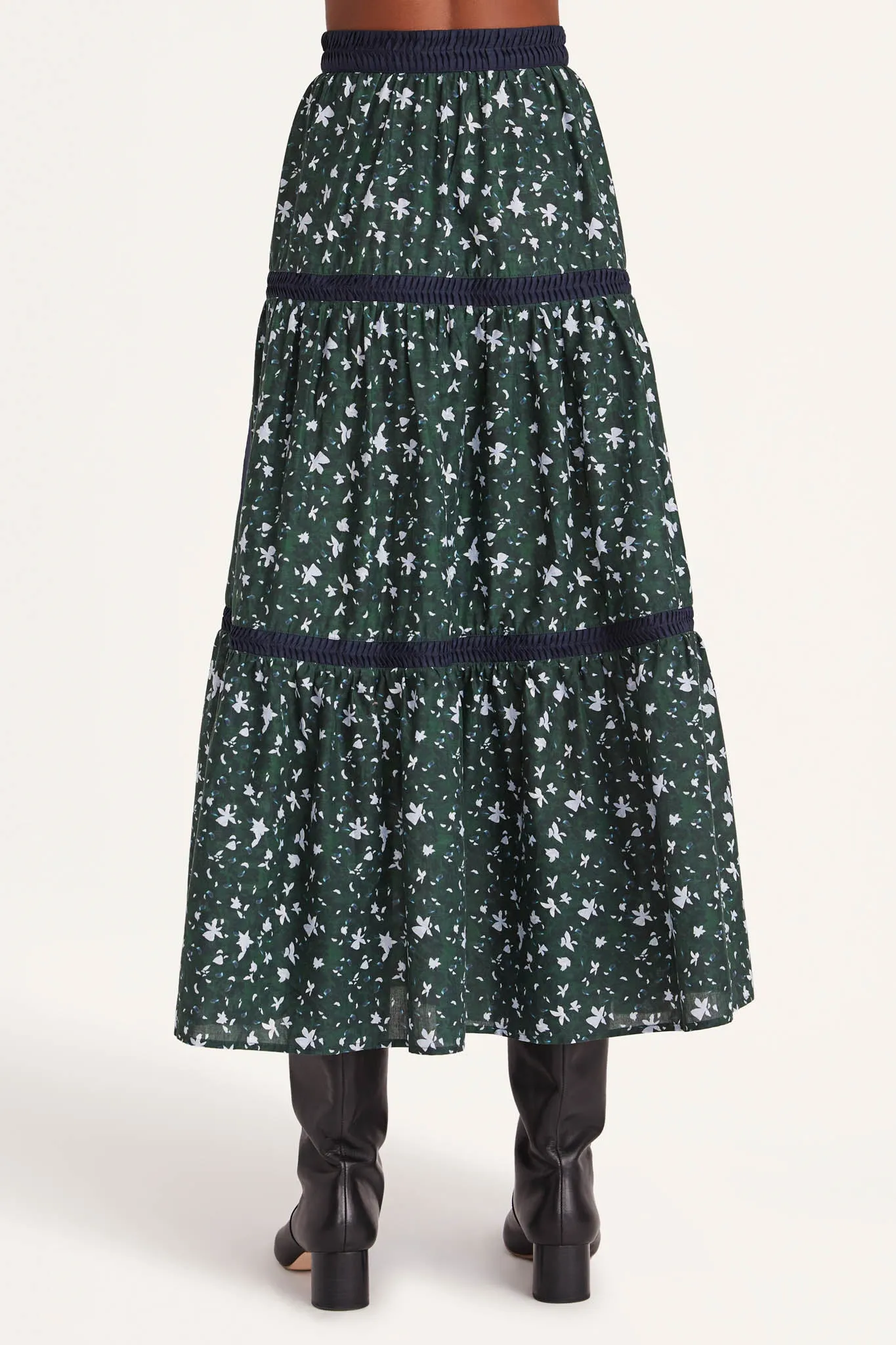 Prins Skirt in Forest Floral Print