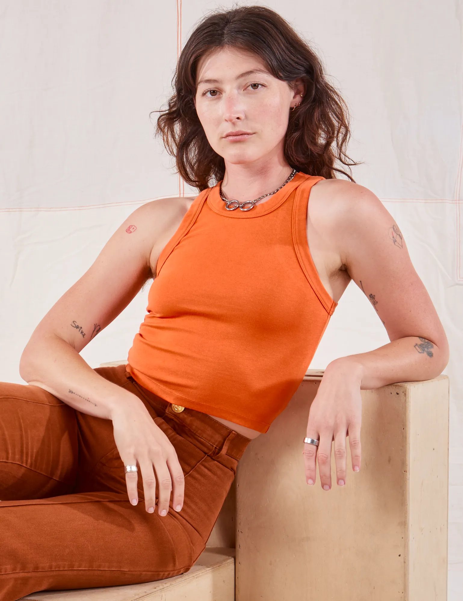 Racerback Tank - Sunset Orange