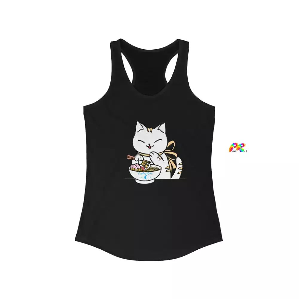 Ramen Cat Racerback Tank