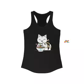 Ramen Cat Racerback Tank