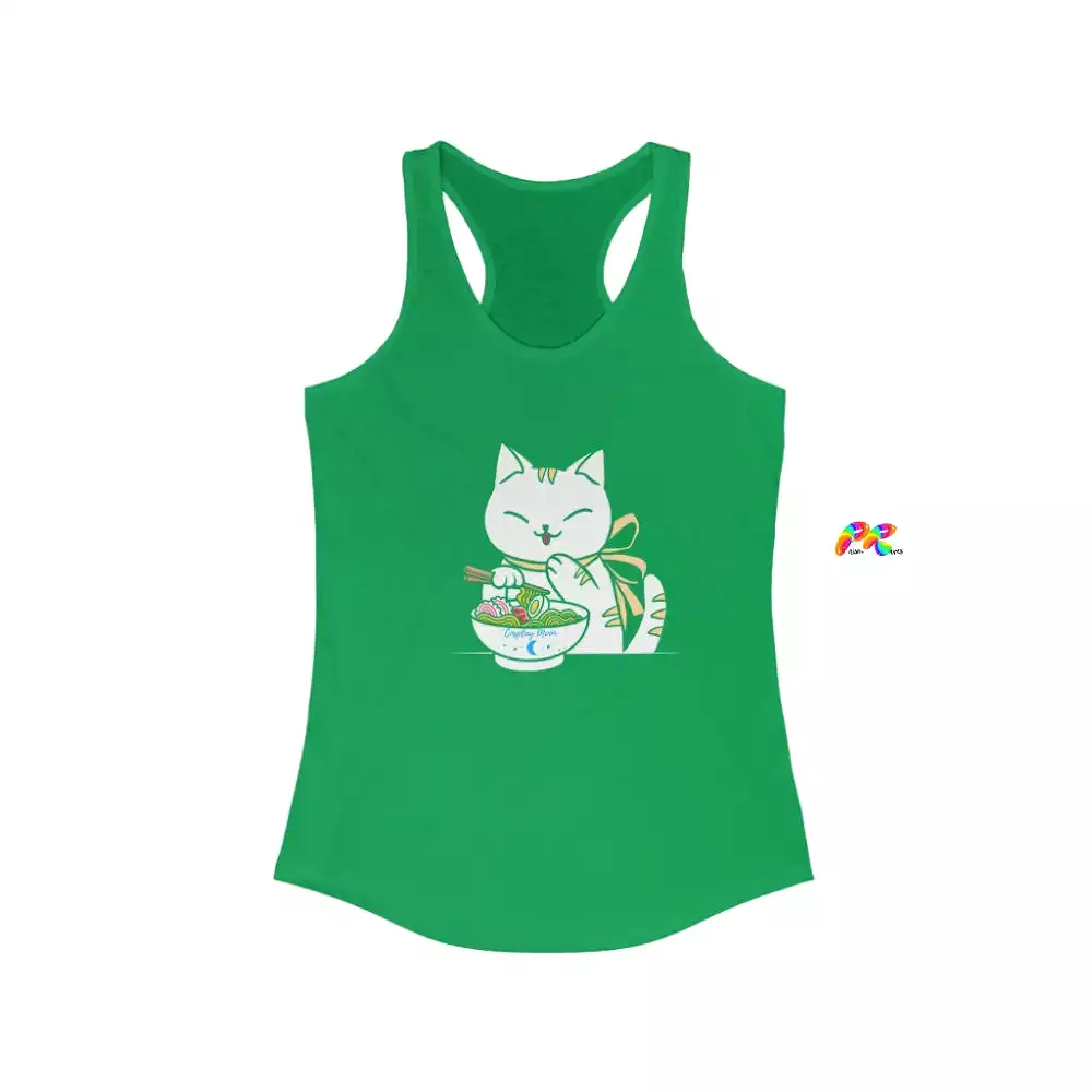 Ramen Cat Racerback Tank