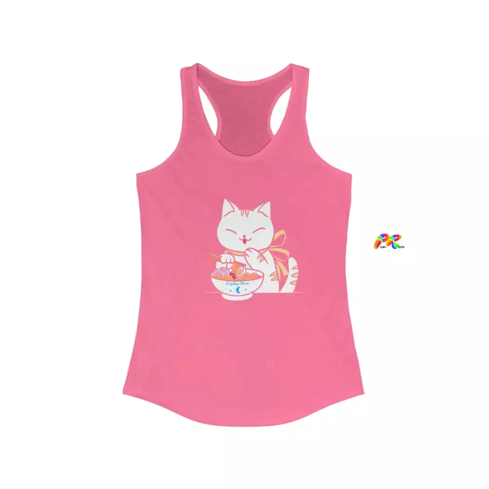 Ramen Cat Racerback Tank