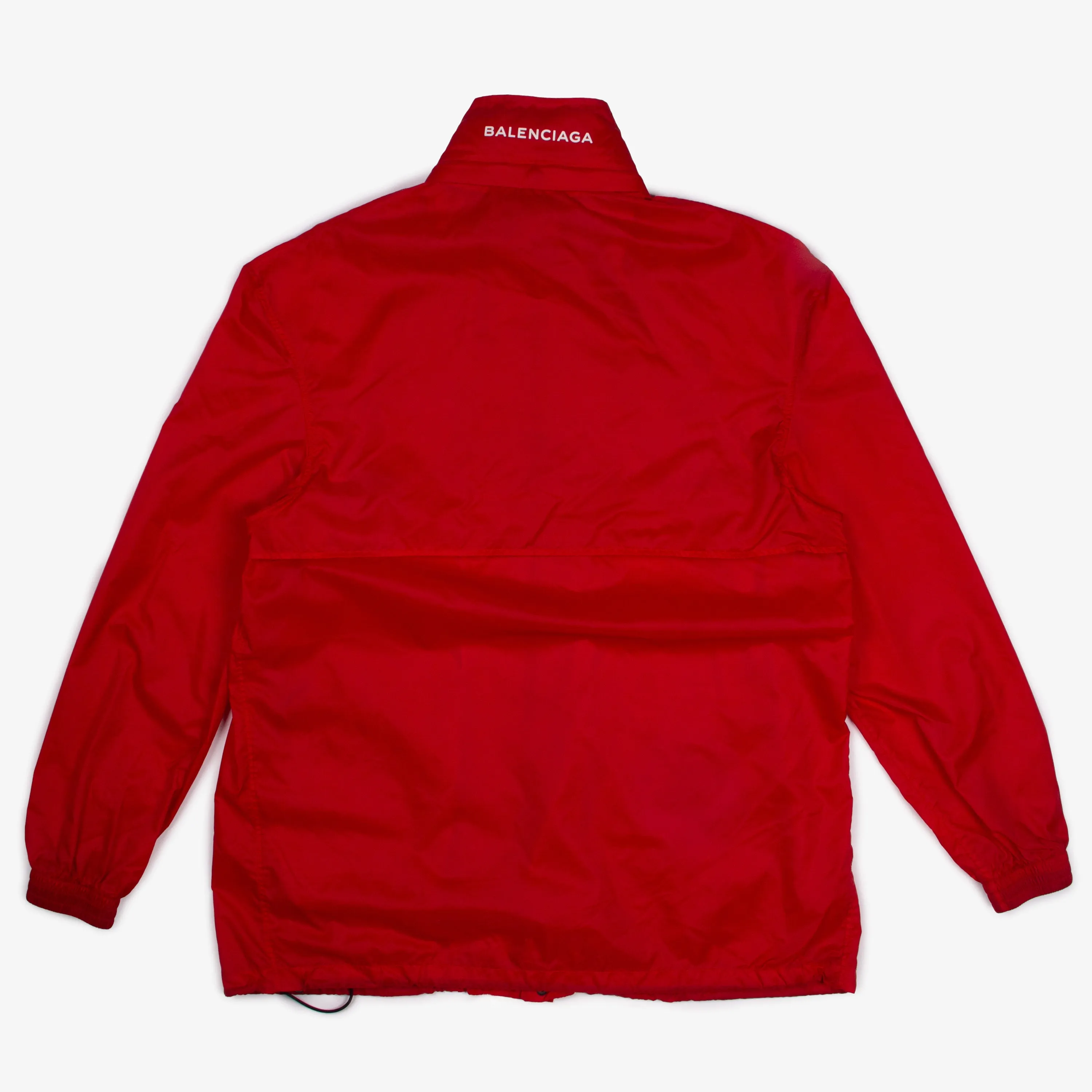 RED LOGO WINDBREAKER JACKET