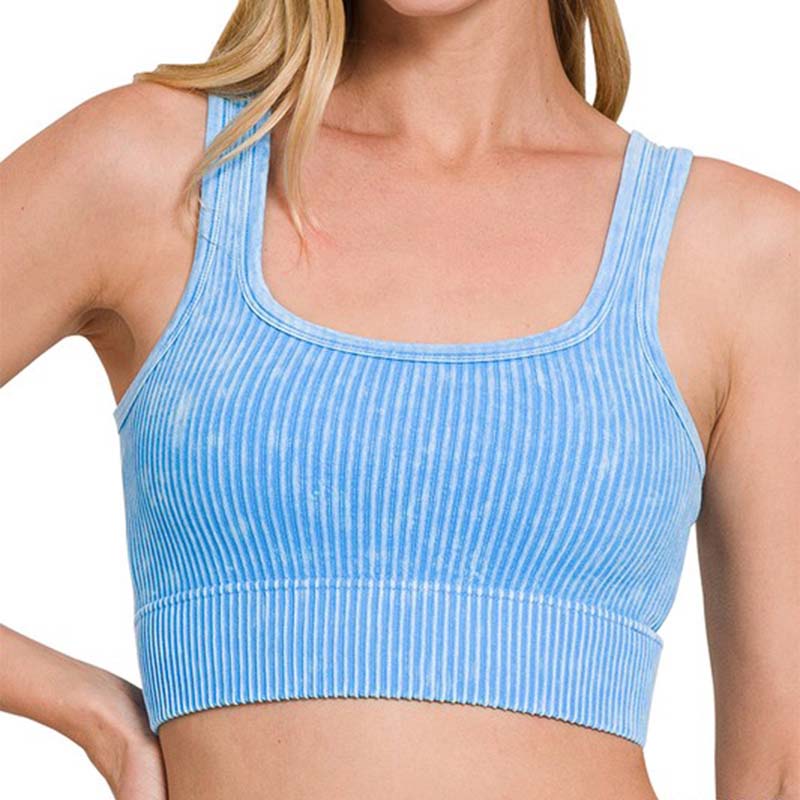 Reversible Neckline Cropped Tank