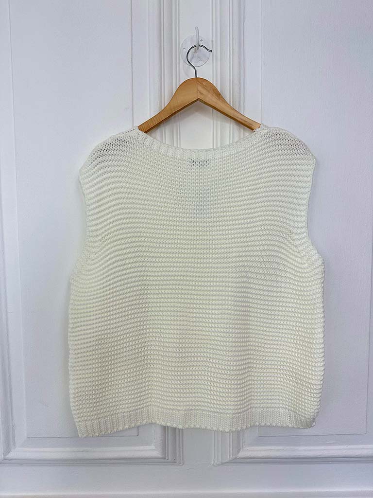 Ribbed Tank Knit - Ivory