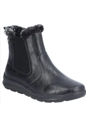 Rieker Ladies Boots Z0061-00 Black