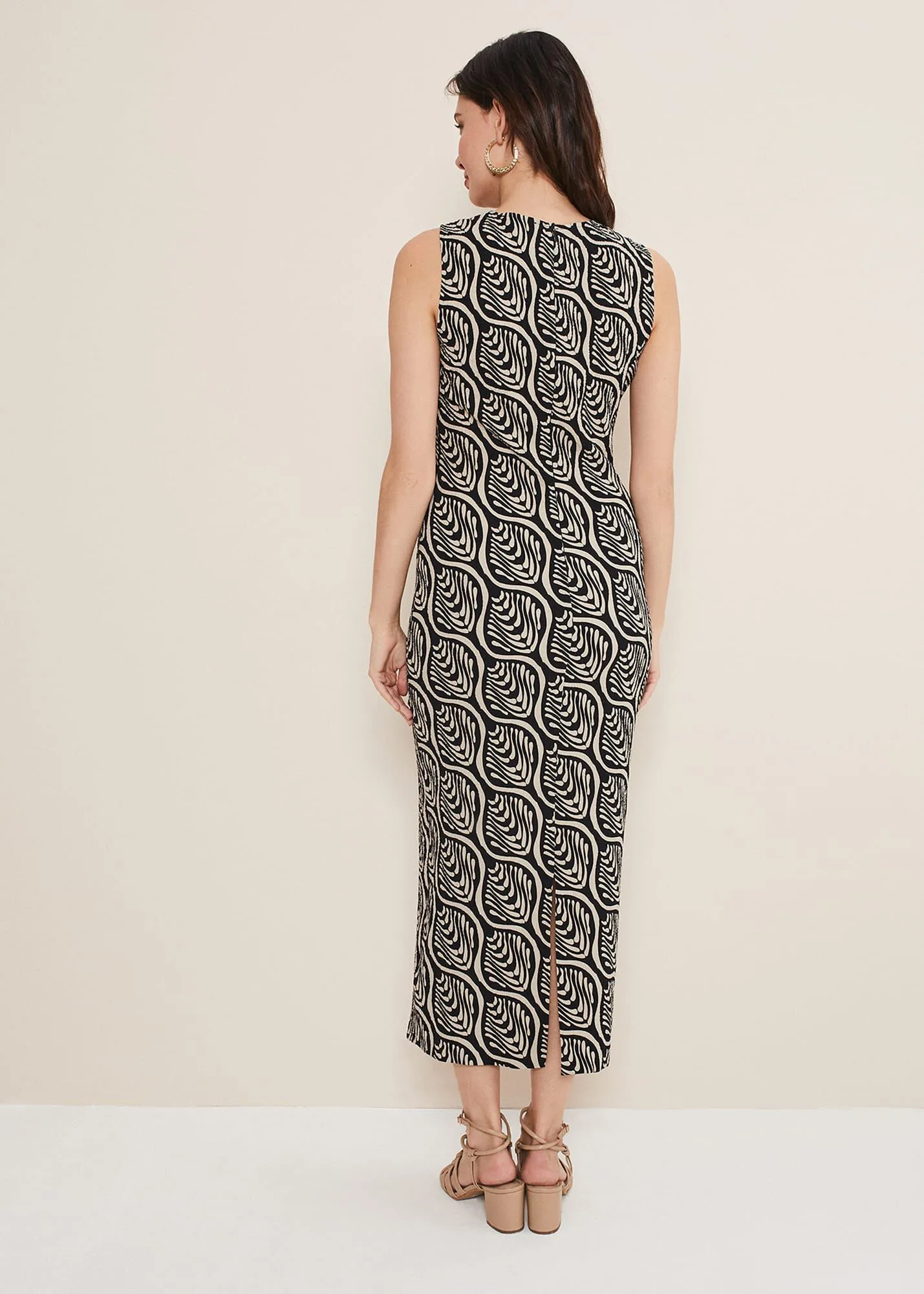 Rubie Geo Bodycon Midi Dress