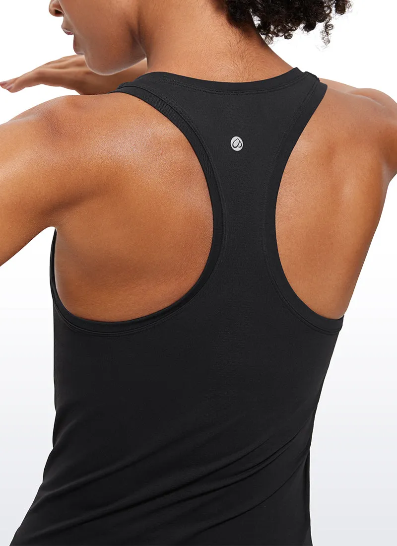 Seamless Scroop neck Tank Racerback