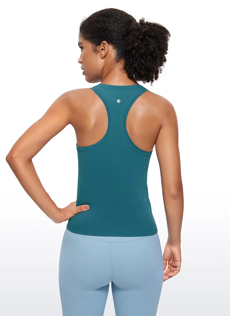 Seamless Scroop neck Tank Racerback