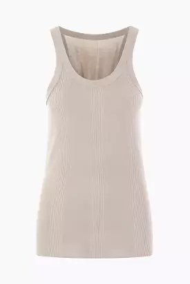 silk knit sleeveless top