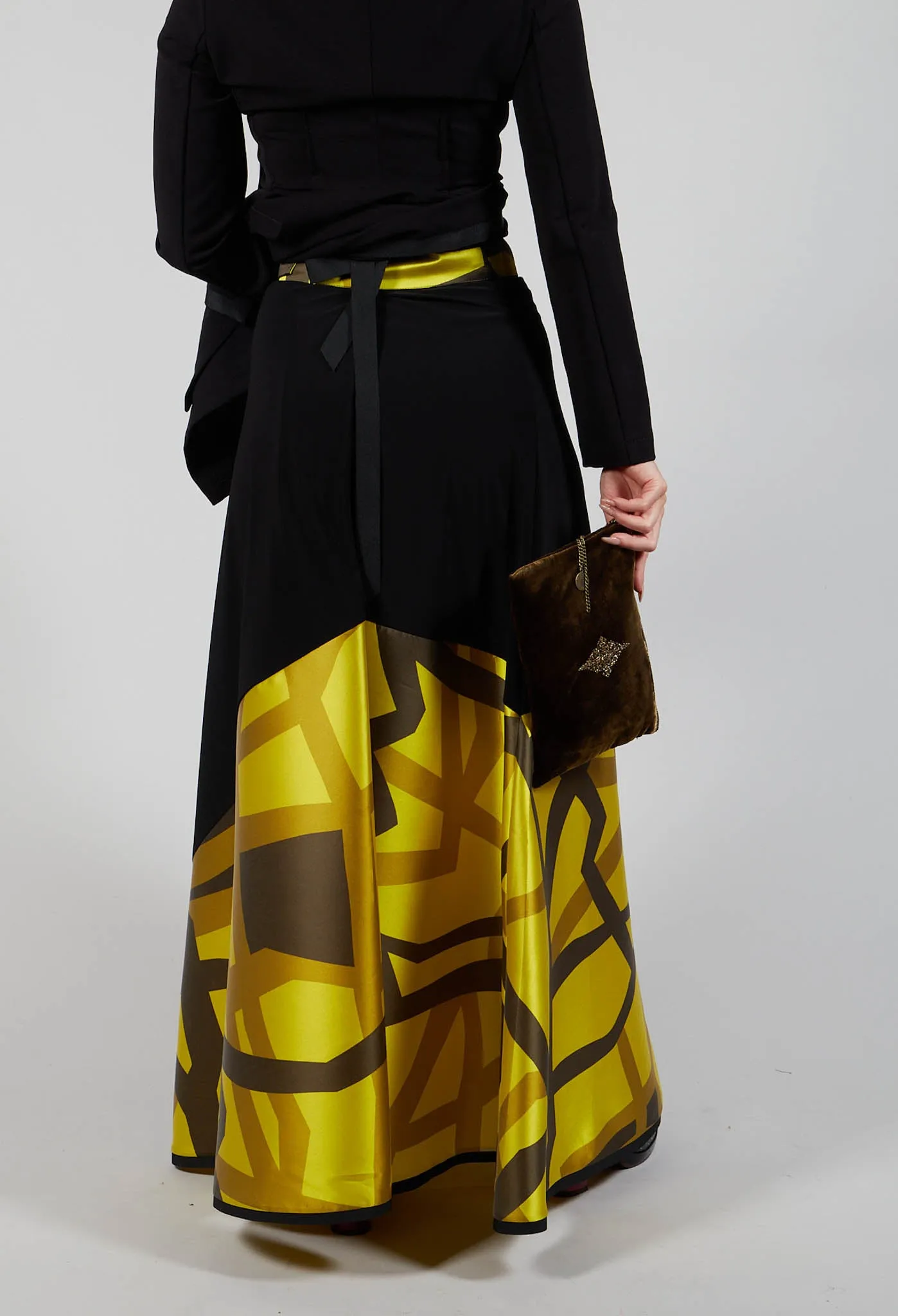 Skirt Klar In Colourful Yellow