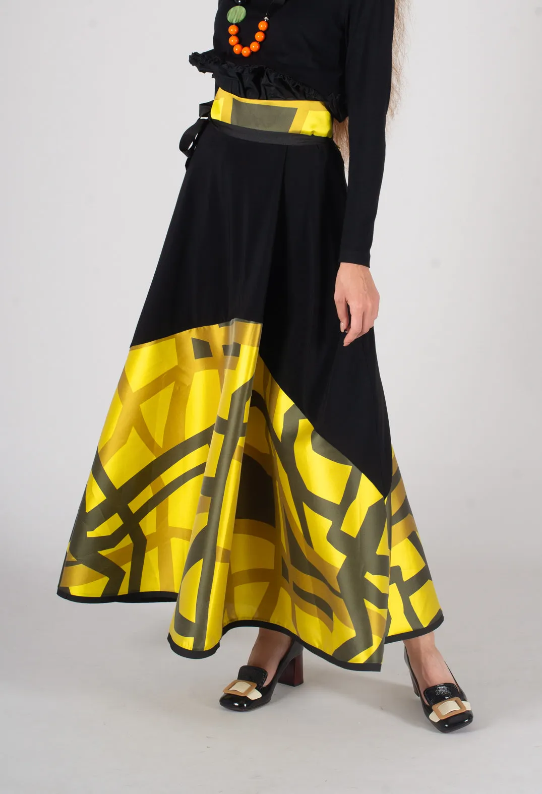 Skirt Klar In Colourful Yellow