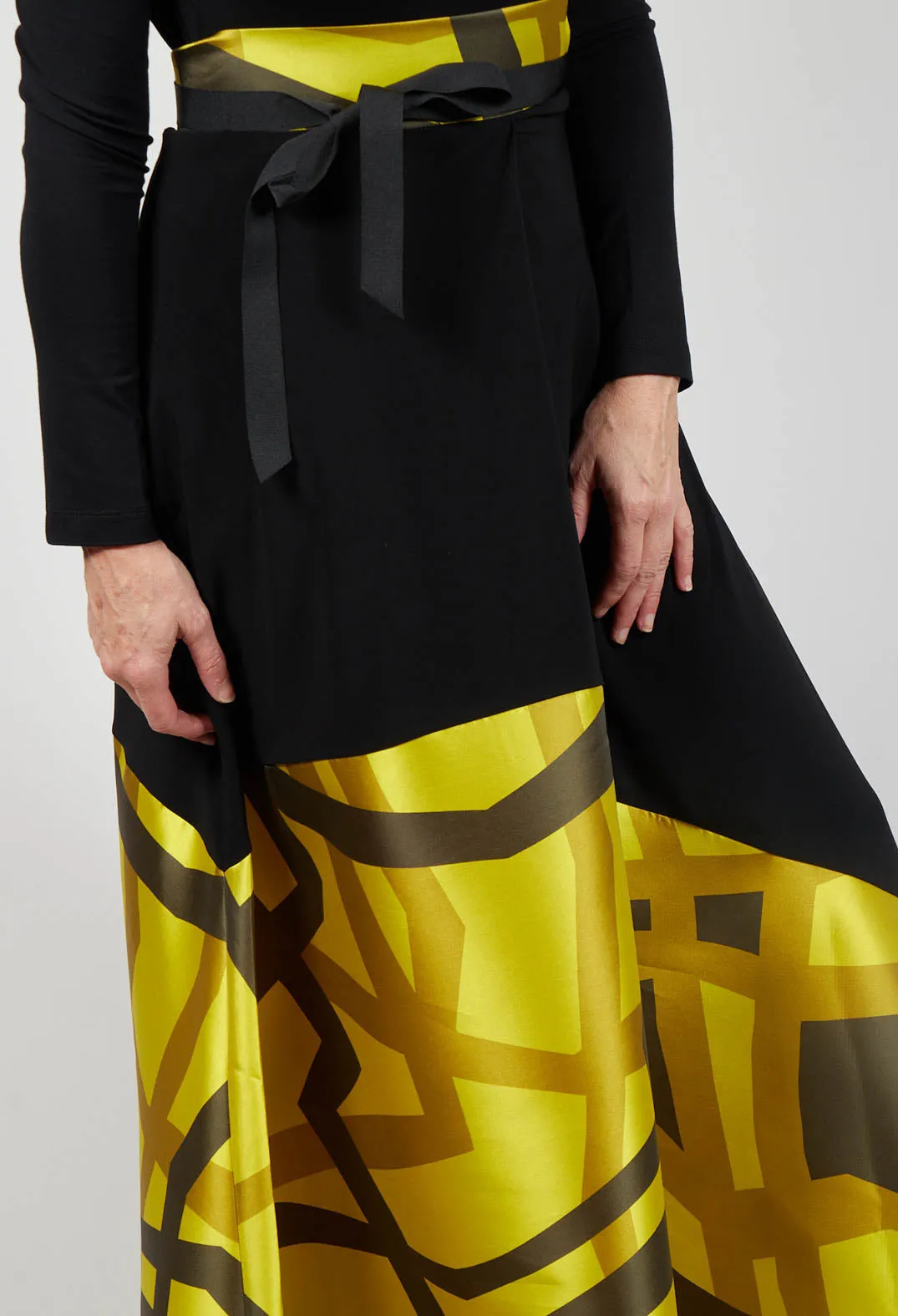 Skirt Klar In Colourful Yellow