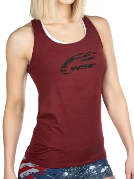 SoftTech Ruby Royal Neon Racerback Tank Top by WSI Made in USA 034TBKR 034TBKL