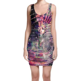 SPACE PHARAOH BODYCON DRESS