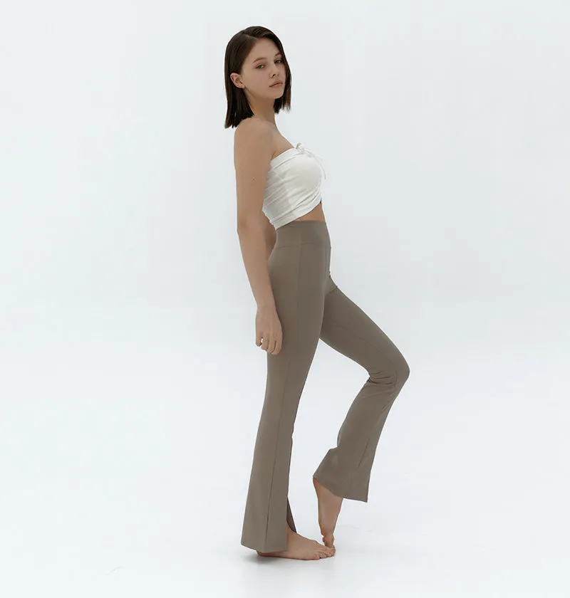 SS23 Conch Wear Bootcut Front Slit Leggings