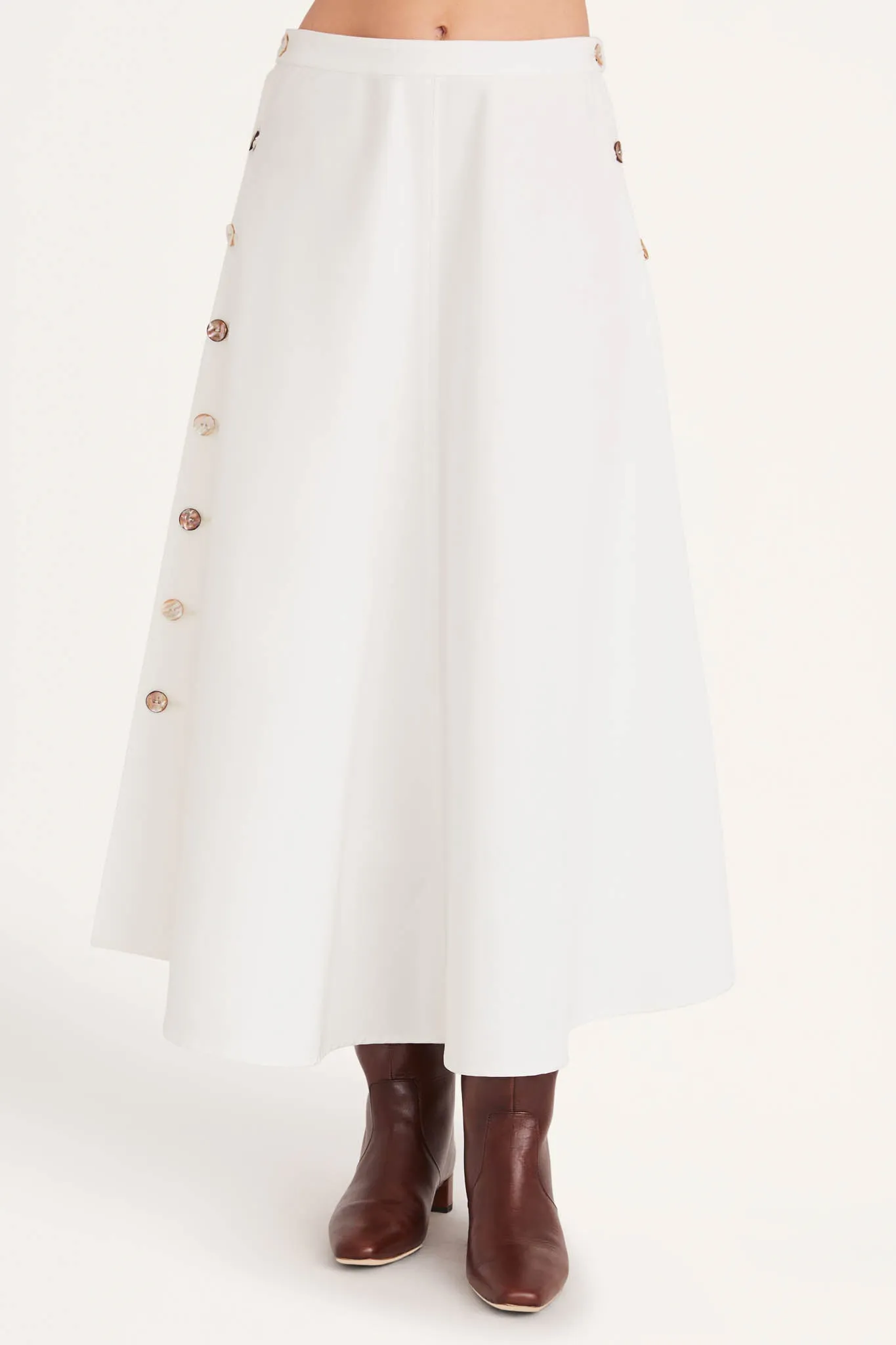 Stadthof Skirt in Ivory