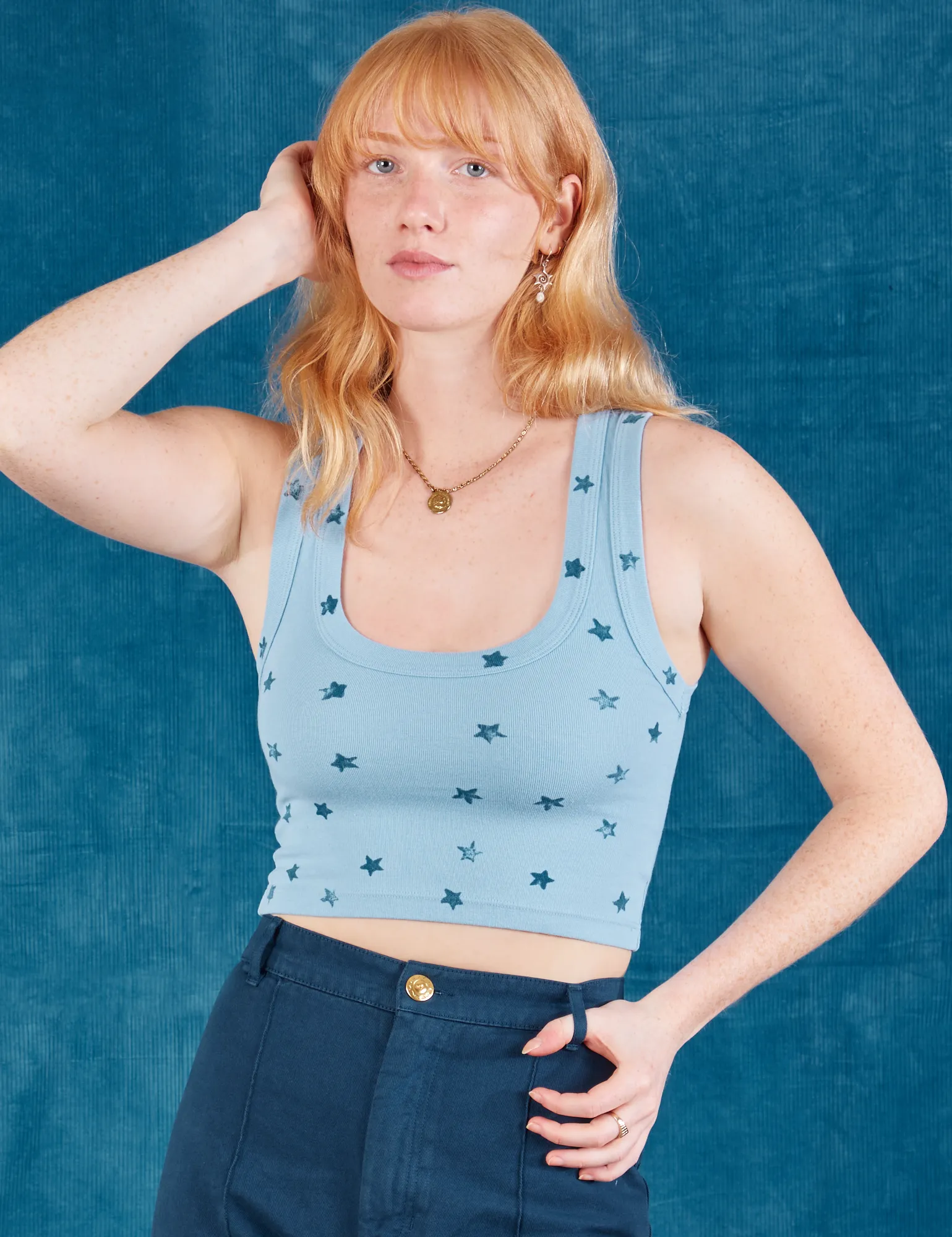 Star Cropped Tank