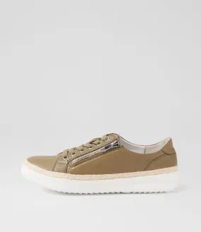 SUPERSOFT Zomo Khaki Natural Multi Sneakers